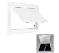 Access Panel 150x200 mm, Paintable Easy Access Doors with Hidden Hinges, Flush Fit ABS Inspection Hatch for Drywall, Wall and Ceiling Electrical Plumbin