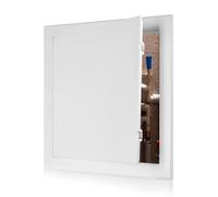 Access Panel 300x300 mm- Paintable Easy Access Doors with Hidden Hinges, Flush Fit ABS Inspection Hatch for Drywall, Wall and Ceiling Electrical Plumbing