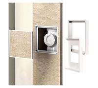 Access Panel， ABS Plastic Access Panel, Aluminum Access Panel Inspection Hatch Multiple Sizes(250x300mm/10x12in)