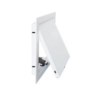 Access Panel， ABS Plastic Access Panel, Aluminum Frame Access Panel for Drywall Inspection Hatch Multicolor Multiple Sizes(Wit,8x8in (200x200mm))