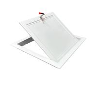 Access Panel， ABS Plastic Access Panel, Lockable Weatherproof Aluminum Access Panel Multiple Sizes(8x8in (200x200mm))
