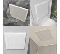 Access Panel Access Panel for Drywall 1pc Self Adhesive Inspection Hole White Hatch Cover Universal Plastic Push-Type(100mmX100mm)