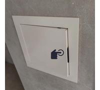 Access Panel,Aluminum Alloy Push Open Magnetic Access Door - Concealed Ceiling Wall Hatch Cover, Invisible Plumbing Electrical HVAC Service Panel Easy Install(19x24in/48.3x61cm)
