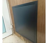 Access Panel, Aluminum Frame Access Panel for Drywall Plumbing Inspection(Black,250x300mm (10x12in))