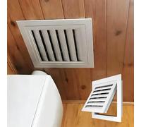 Access Panel ， Aluminum Louvered Access Panel with Filter Grid, White, Multiple Sizes(15.7x19.7in(40x50) cm)