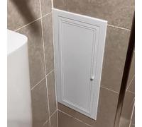 Access Panel Bathroom Inspection Panel Service Revision Hatch, Wall Tile Access Door for Crawl Space, Waterproof Valve Repair Hole Cover with Handle(35x40cm/13.8x15.7in)
