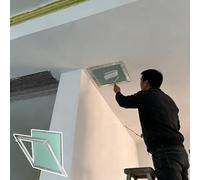 Access Panel Ceiling Attic Access Door Paintable, Pull Open Hidden Access Panels for Drywall, Wall Hole Hatch Cover Plate Removable, Cable Entry Cover(35x80cm/14x32in)