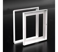 Access Panel Concealed Wall Access Panel Inspection Hatch, 12x12/ 15x15/ 20x20/ 30x30cm Wall Hole Cover, Aluminum Hidden Access Panel for Tile(White,20x20cm(7 7/8x7 7/8"))