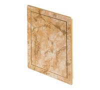 Access panel decorative BROWN MARBLE effect ,service door, control hatch (DT14MB)