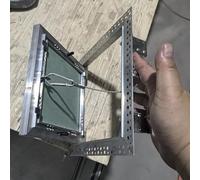 Access Panel Drywall Access Hatch Ceiling Panels, Detachable Aluminum Frame & Plasterboard Panel, Easy Access Doors to Cover Plumbing Electrical Wiring(25x40cm/10x16in)