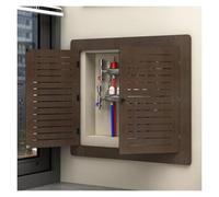 Access Panel for Drywall 16 18 20 24 30 in, PVC Vent Plumbing Access Meter Hole Box Door Plate, Attic Door Inspection Hatch Cover for Wall, Garage, Bathroom(Brown,65x45cm/26x18in)