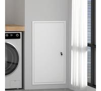 Access Panel for Drywall/Ceiling｜Wall Hole Cover with Lock and Keys｜20"x40"/24"x48" Metal Access Door Concealed Service Door for Home Garage Basement Attic(26x20in/66x51cm)