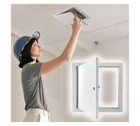 Access Panel for Drywall, Concealed Service Door with Lock and Keys, 12"x12" Metal Access Door, Wall or Ceiling Mounted Access Door, Drywall(45x45cm/18x18in)
