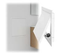 Access Panel for Drywall, Flush Mount Attic Access Door, Push-to-Open Inspection Hatch, Wall Hole Cover for Plumbing Electrical HVAC Systems, White 15x15cm 40x100cm 60x120cm(25x45cm)