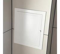 Access Panel for Drywall, Lockable Metal Door with Aluminum Frame, Electrical Plumbing Wall Cover Plate, 8x12 inches