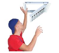 Access Panel for Drywall Shutter, Flush Mounted Aluminum Loered Access Panel for Drywall and Ceiling Multiple Sizes(300x100mm(12x4in))