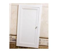 Access Panel for Drywall, White Metal Shower Service Hole Cover with Handle, Surface Mount Attic Garage Inspection Hatch, Laundry Chute/Outdoor Kitchen Access Door(11x17in/28x43cm)