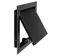 Access Panel for Drywall10x10 14x14 24x24 Metal Ceiling Hatch with F Mount Open/Close Mechanism Black Service Shaft Door 12x16in/30x41cm Durable & Easy Access