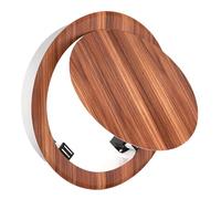 Access Panel for Wall Ceiling, 6 Inch Flush Mount Inspection Hatch Door, Wood Grain Design, Easy Installation with Screw Holes