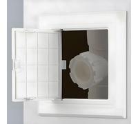 Access Panel for Wall Ceiling Attic, ABS Hinge Door Decorative Inspection Cover, Customizable for Shower Room Residential Use