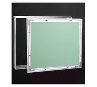 Access Panel,Inspection Hatch,Aluminum Alloy Frame,Metal Hatches for Walls & Ceilings,Drywall Wall Hole Cover(40x40cm/15.8x15.8'')