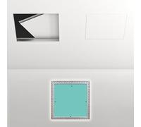 Access Panel Invisible Access Panel Door for Drywall, Ceiling and Wall Inspection Door, Flush Mount Revision Door Removable, Access Panel Cover Decorative(675x675mm/26.6x26.6in)