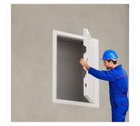 Access Panel Push To Open 20x20 25x25 30x30 40x40 50x50 60x60, Waterproof Inspection Door For Drywall/Valve/Plumbing, Surface Mounted Small Wall Hole Cover(30x30cm)