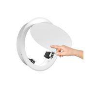 Access Panel Round Magnetic Inspection Hatch White, Push Button Opening Access Panel Door for Wall Ceiling, 6" 8" 10" 12" 16" Circular Attic Hole Cover(200mm/8)