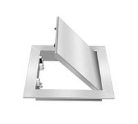 Access Panel Stainless Steel Access Door with Locking Clips, Metal Inspection Panel for Drywall, Ceiling, HVAC, Plumbing, Wall Hole Cover, Easy Installation(150x150mm/5.9x5.9in)