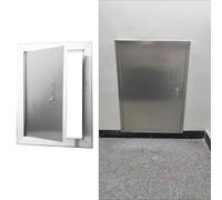 Access Panel Stainless Steel Drywall Access Panel Door, Plumbing Access Hatch Cover 10x10 12x16 16x20 in, Universal BBQ Island Doors/Revision Hole Covers(14x16in (35x40cm))