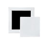 Access Panel Universal Self-Adhesive Access Panel Door Plastic Plate Removable Inspection Hole Doors Wall Ceiling(White 100x100mm)