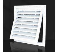 Access Panel Vent Grille with Nylon Filter - Easy Installation Vent Cover for Home and Commercial Use, Durable and Efficient Airflow Solution