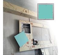 Access Panel Wall Access Panel to Conceals Wires/Meters/Pipes, Paintable Access Panel Cover for Drywall, Detachable Cable Entry Cover, Attic Access Door(900x900mm/35.4x35.4in)