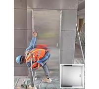 Access panel12x12 18x18 24x24 Large Stainless Steel Access Door, Drywall Decorative Access Panel for Wall Electrical Plumbing, Wall Hole Cover Inspection Plate