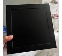 Access PanelBlack Service Door for Drywall & Ceiling 30x45cm Inspection Hatch with 4 Screw Holes Ideal for Cable Wiring in Metal Walls