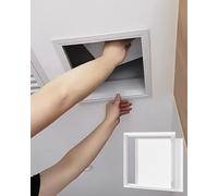 Access panelCeiling Access Panel 150 200 300 400 500 600mm, Bathroom Cable Access Hatch with Hidden Caps, Universal Kitchen Unit Inspection System Plate