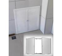 Access panelDouble Door Access Panel 24 X 24 36x36 40x40in, Plumbing Inspection Panel for Apartment Toilet, Shower Valve Access Door Inspection Hatch Universal