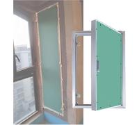 Access panelPaintable Hidden Access Panel Door For Drywall, Invisible Recessed Plumbing Electricity Heating Inspection Hatch Hole Cover, Plasterboard For Conceals Wires Meters Pipe