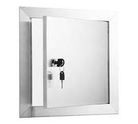 Access Panels Lockable Metal Panel, Heavy-Duty Hidden Floor Door Flush Mount Design Secure and Discreet Plumbing Inspection
