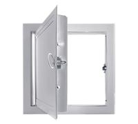 Access panels,Small Access Panel for Drywall, Flush Wall Mount Electrical Panel Cover Indoor Outside, Commercial Home Access Door Panel with Screws(13x13in(33x33cm))