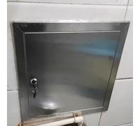 Access panelStainless Steel Access Door with Lock and Key, Outdoor Kitchens Cabinets Revision Hole Cover, Metal Access Hatch Door, BBQ Island Inspection Panel