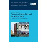 Access to Justice Beyond the State Courts : A Solution to the Crisis of Justice in Burundi?