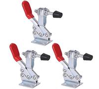 Accessbuy AC124 Toggle Clamp Hold Down Clamp Holding Capacity Antislip Horizontal 500Lbs Quick Release Clamp,Red