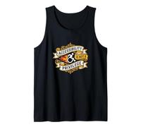 Accessibility is Not A Privilege Disability Rights Activist Tank Top