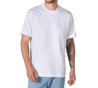 Accessible Luxury Men’s Tall Tee, 8.5oz/yd² Heavy ounce 100% Cotton, Slight Drop-Shoulders Crew Neck Short Sleeve T-shirt(Snow-White,XL)