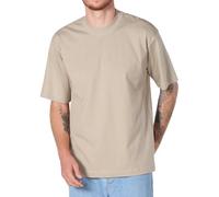 Accessible Luxury Men’s Tall Tee, 8.5oz/yd² Heavy ounce 100% Cotton, Slight Drop-Shoulders Crew Neck Short Sleeve T-shirt(Sandy Beige,XL)
