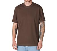 Accessible Luxury Men’s Tall Tee, 8.5oz/yd² Heavy ounce 100% Cotton, Slight Drop-Shoulders Crew Neck Short Sleeve T-shirt(Caramel,XXL)
