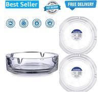 Luminarc Accessoires 14262 ash-tray - ash-trays (Transparent, Glass)