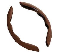 Accessori Auto Steering Wheel Covers For BMw Z4 Z4M E85 E86 E89 G29 E52 20I 30I M40I Suede Anti-Skid Segmented Steering Wheel Protective Covers Accessories Car steering wheel glove(E-coffee)