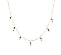 Accessorie Cross Charm Long Choker Necklace Rock Punk Fashion Fine Jewelry Accessories Wedding